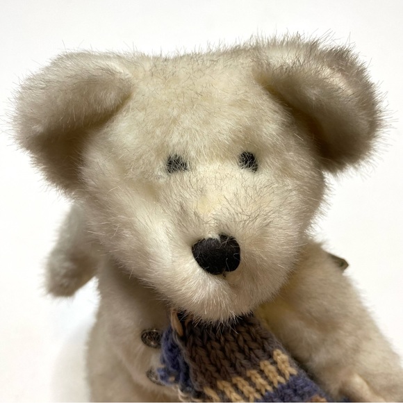Boyds Bears Marvin P Snowbeary Retired Vintage Plush Teddy Bear Snowman NWT - Picture 2 of 13